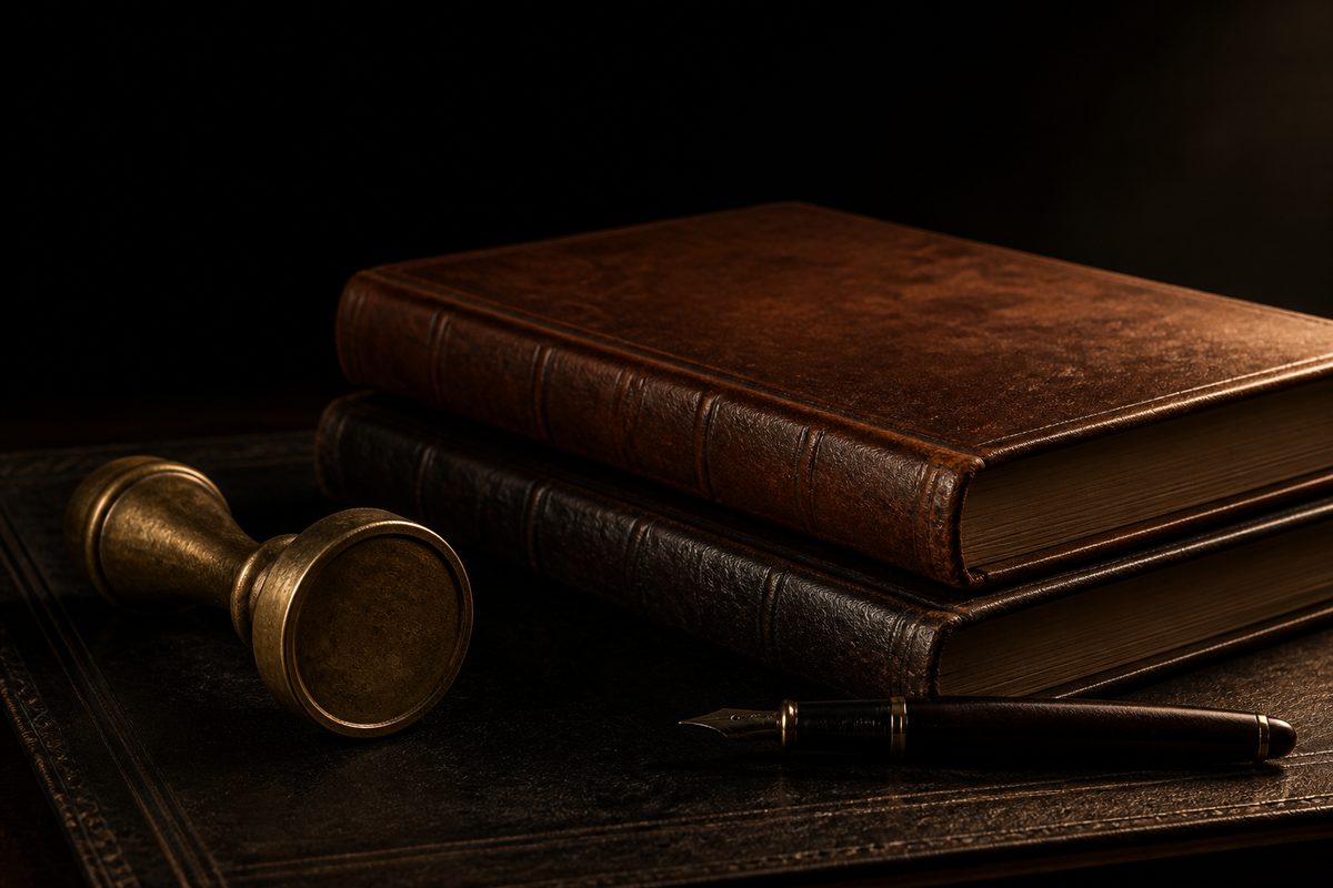 Seal and bound ledgers